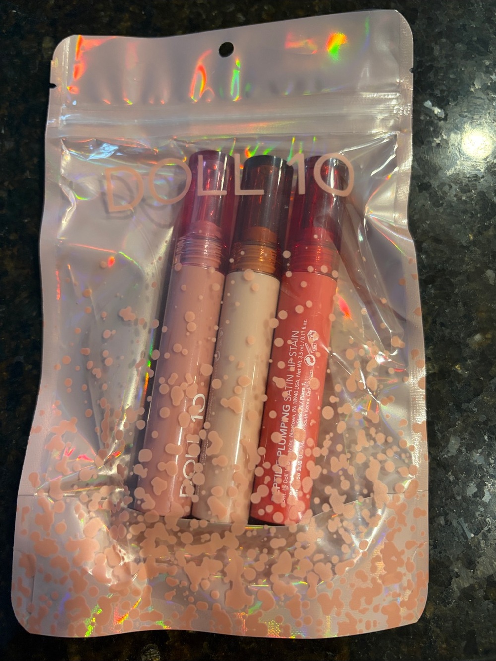 Doll 10 Satin Lip Stain Trio